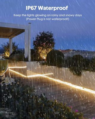 4.3mm Адресованные светодиодные световые полосы для красочного домашнего освещения