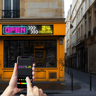 3500 Нитс Яркость 100 Жизненный срок светодиодный гибкий матричный панельный экран с гибким дисплеем и 16 * 96 плюс размер пикселей